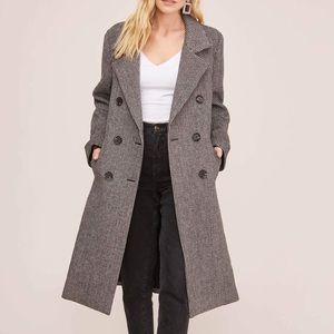 VERNON HOUNDSTOOTH COAT by ASTR The Label